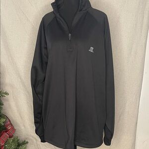 Russell Athletic Black Quarter-Zip Pullover
